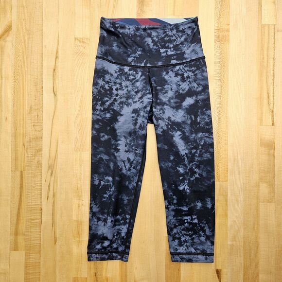 Peloton WITH X Women’s XS Expedition High Waist Capri Geometric REVERSIBLE 2021 - Picture 10 of 12